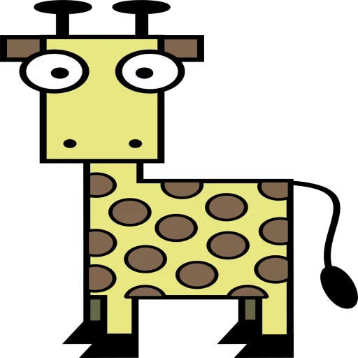 🦒 Стикер «Nice animals» для Telegram