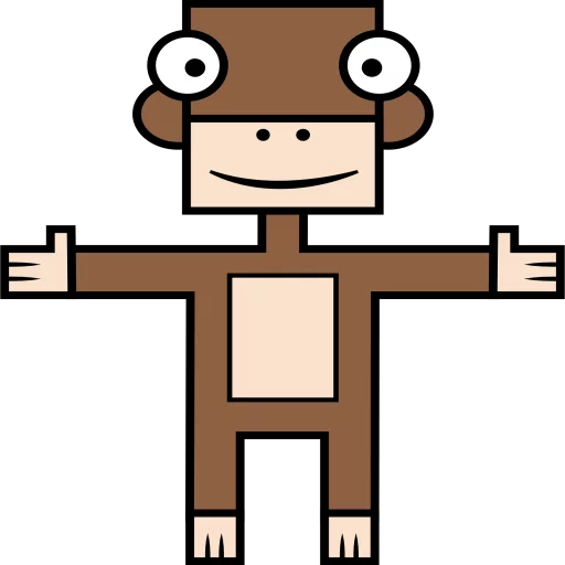 🐒 Стикер «Nice animals» для Telegram