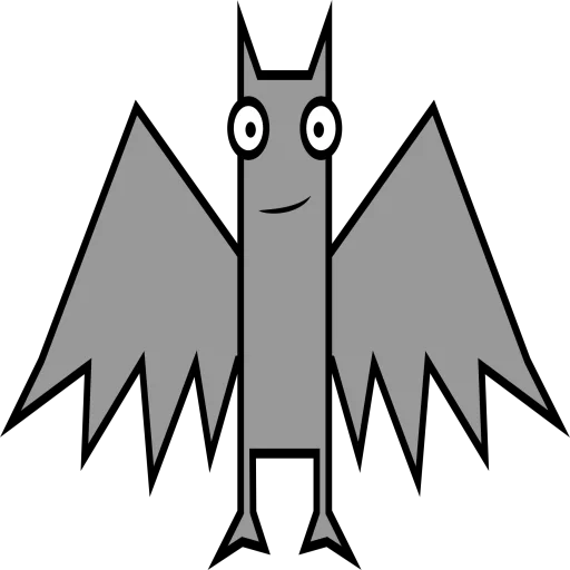 🦇 Стикер «Nice animals» для Telegram