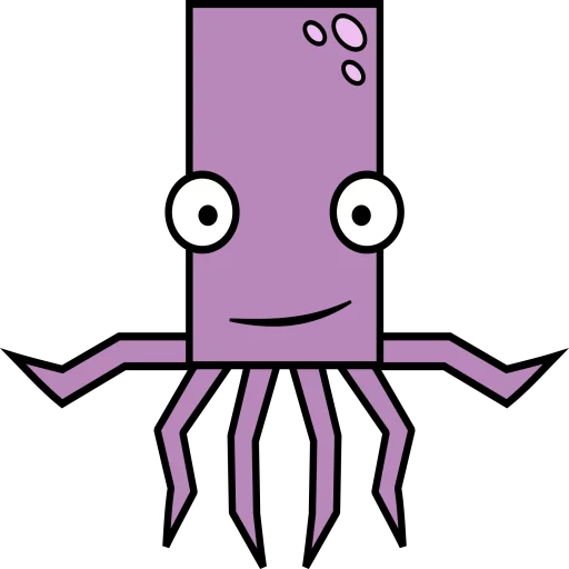 🐙 Стикер «Nice animals» для Telegram