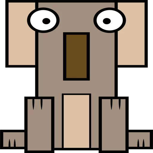 🐨 Стикер «Nice animals» для Telegram