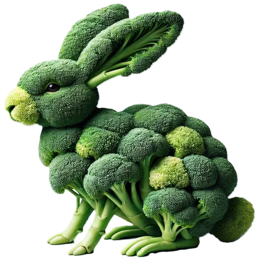 🥦 Стикер «animals or food» для Telegram