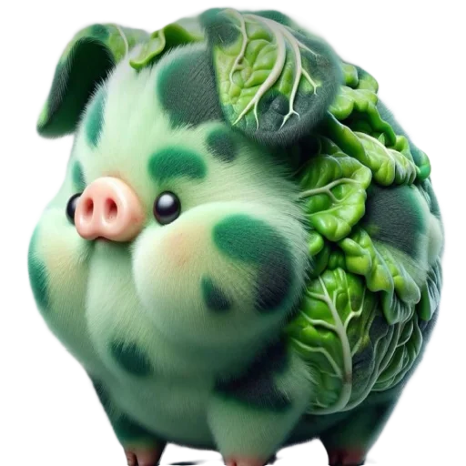 🥬 Стикер «animals or food» для Telegram
