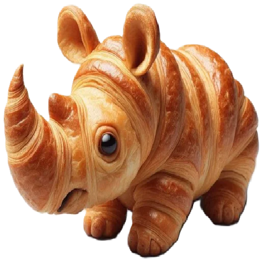 🥐 Стикер «animals or food» для Telegram