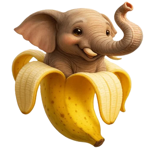 🍌 Стикер «animals or food» для Telegram