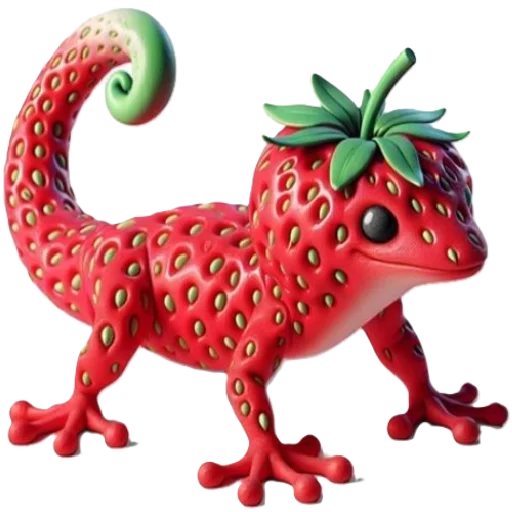 🦎 Стикер «animals or food» для Telegram