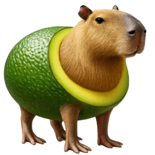 🥑 Стикер «animals or food» для Telegram