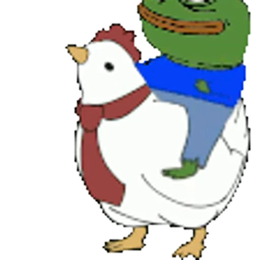 🐓 Стикер «animalyutkins» для Telegram
