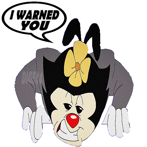 ⚠️ Стикер «ANIMANIACS» для Telegram