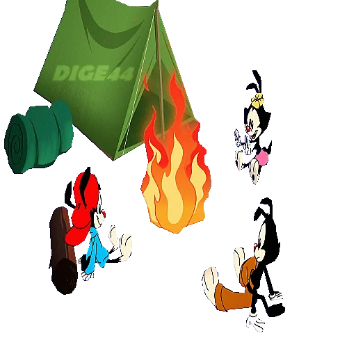 🏕 Стикер «ANIMANIACS» для Telegram