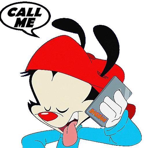 ☎️ Стикер «ANIMANIACS» для Telegram