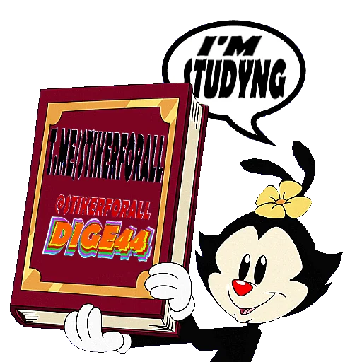 📘 Стикер «ANIMANIACS» для Telegram