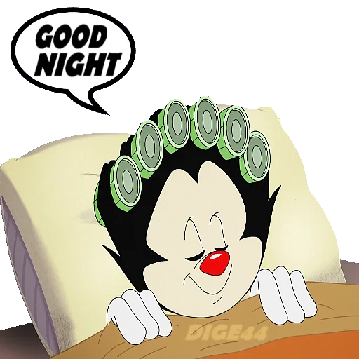 🛌 Стикер «ANIMANIACS» для Telegram
