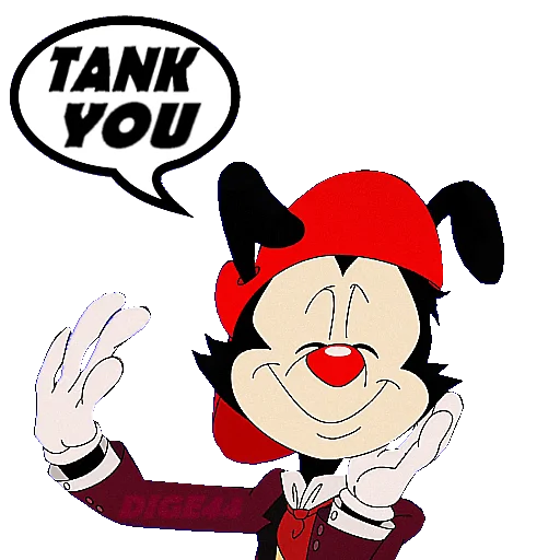 😀 Стикер «ANIMANIACS» для Telegram