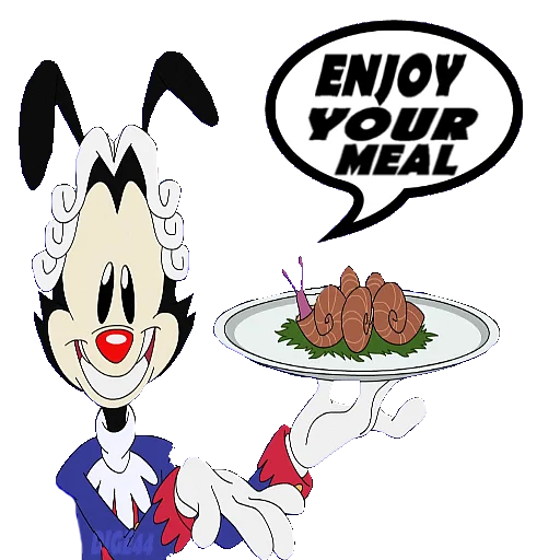 🍝 Стикер «ANIMANIACS» для Telegram