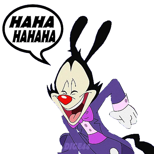 😂 Стикер «ANIMANIACS» для Telegram