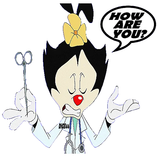 🤧 Стикер «ANIMANIACS» для Telegram