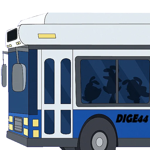 🚍 Стикер «ANIMANIACS» для Telegram