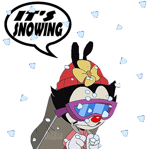 🌨 Стикер «ANIMANIACS» для Telegram