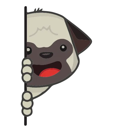 🐶 Стикер «Animated Animals» для Telegram