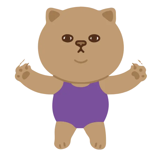 🐱 Стикер «Animated Animals» для Telegram