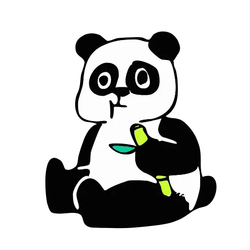 🐼 Стикер «Animated Animals» для Telegram