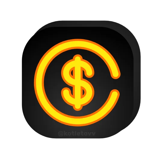💰 Эмодзи «Значки» для Telegram