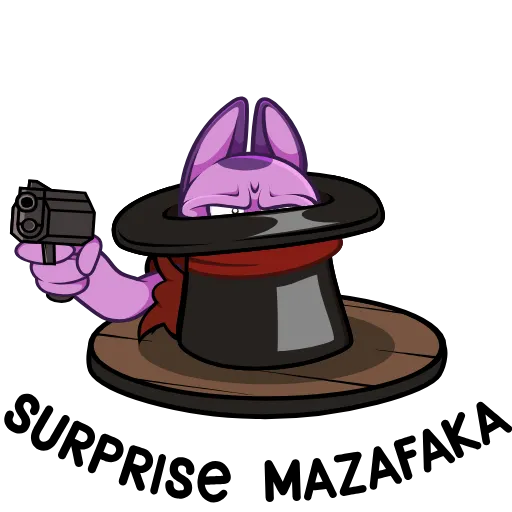 🔫 Стикер «Random Animated» для Telegram