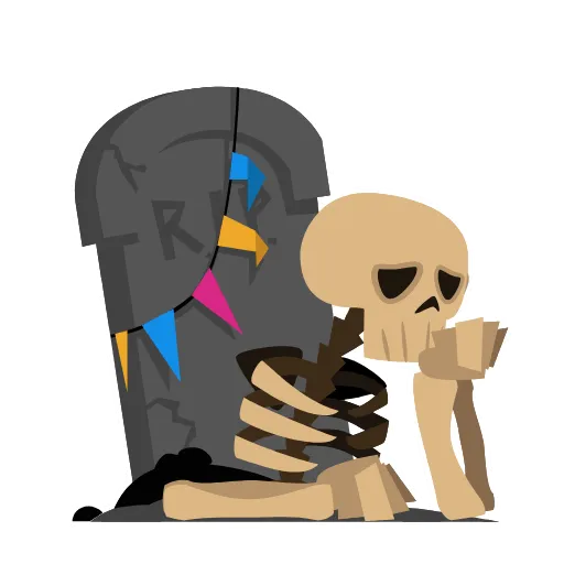 ⚰️ Стикер «Random Animated» для Telegram