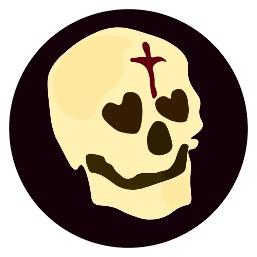 💀 Стикер «Animated Skull» для Telegram