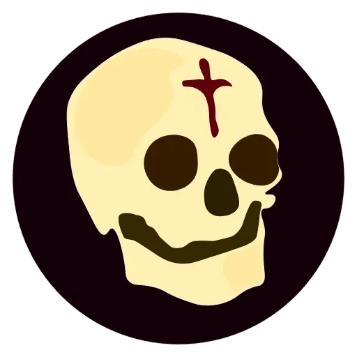 💀 Стикер «Animated Skull» для Telegram