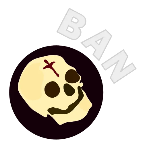 💀 Стикер «Animated Skull» для Telegram