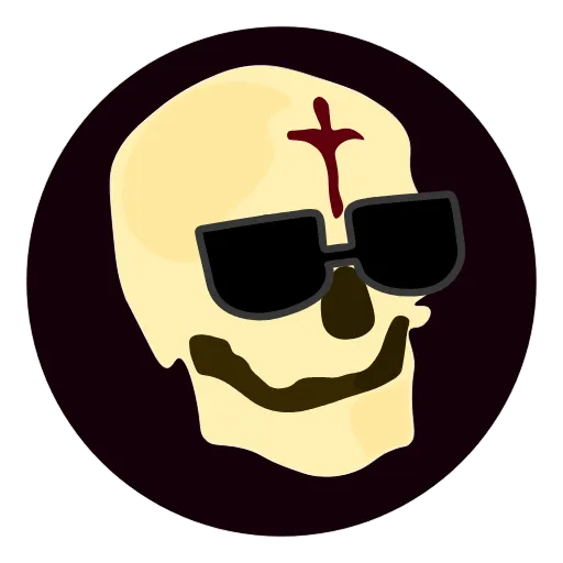 💀 Стикер «Animated Skull» для Telegram
