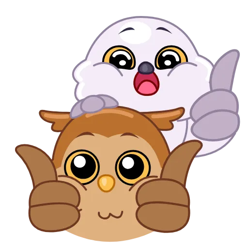 🙃 Стикер «Animated Birds» для Telegram
