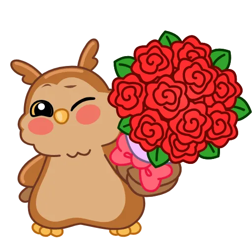 😜 Стикер «Animated Birds» для Telegram