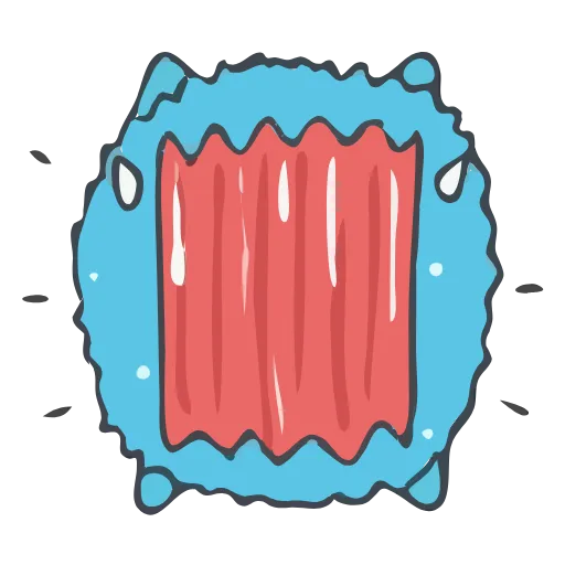 😌 Стикер «Animated Blue Cat» для Telegram