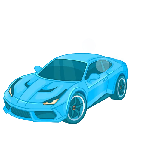🚘 Стикер «Cars» для Telegram