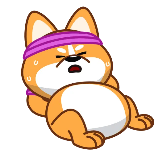 🥵 Стикер «Корги» для Telegram