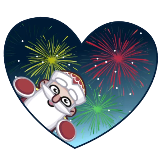 🥰 Стикер «Дед Мороз» для Telegram