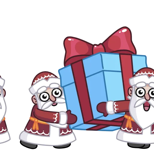 🎁 Стикер «Дед Мороз» для Telegram