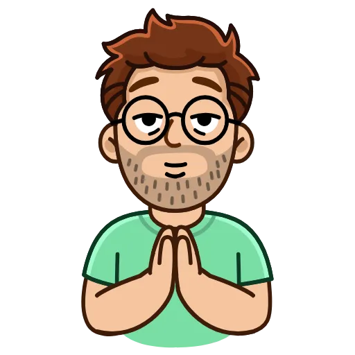 🫶 Стикер «Разработчик» для Telegram