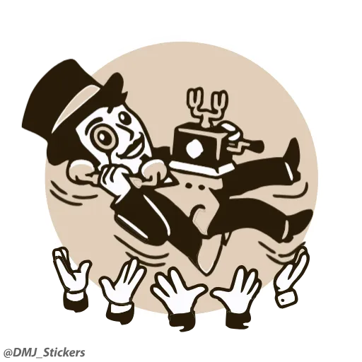 🙌 Стикер «Animated» для Telegram