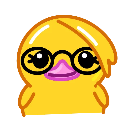 👓 Стикер «Animated» для Telegram