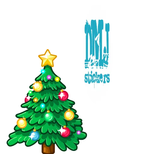 🎄 Стикер «Animated» для Telegram