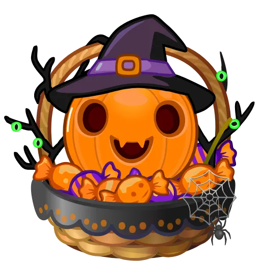 🎃 Стикер «Animated» для Telegram