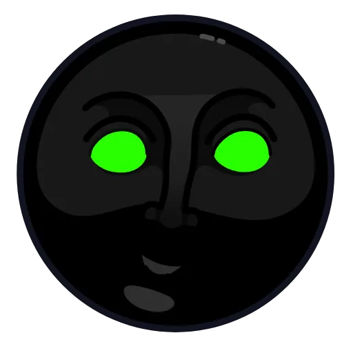 🌚 Стикер «Animated» для Telegram