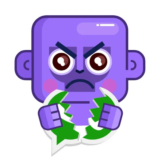 😡 Стикер «Animated» для Telegram