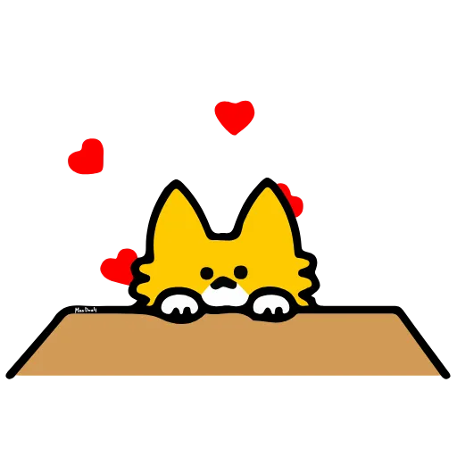 😾 Стикер «Animated Dog» для Telegram