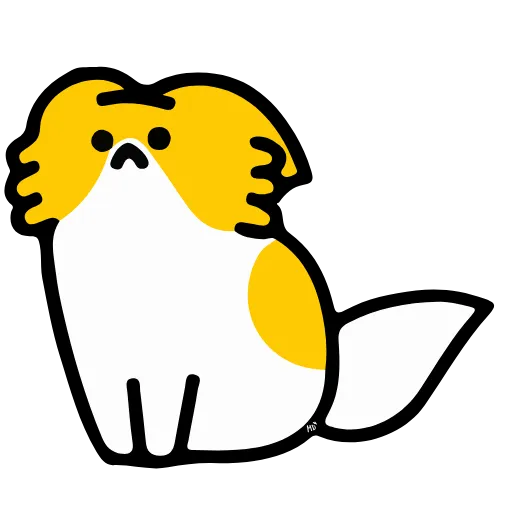 😾 Стикер «Animated Dog» для Telegram