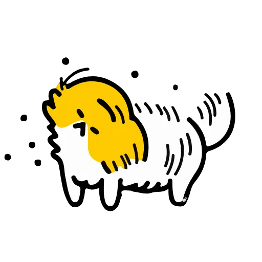 😸 Стикер «Animated Dog» для Telegram